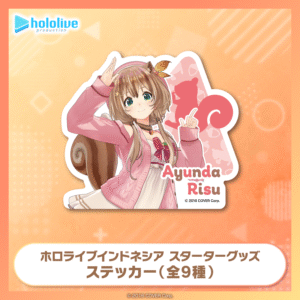 [Pre-order] hololive Indonesia Starter Merch - Sticker